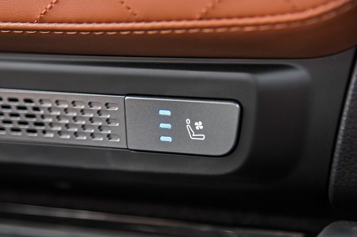 2019 Mahindra Alturas G4 ventilated seats 2019 Mahindra Alturas G4 ventilated seats